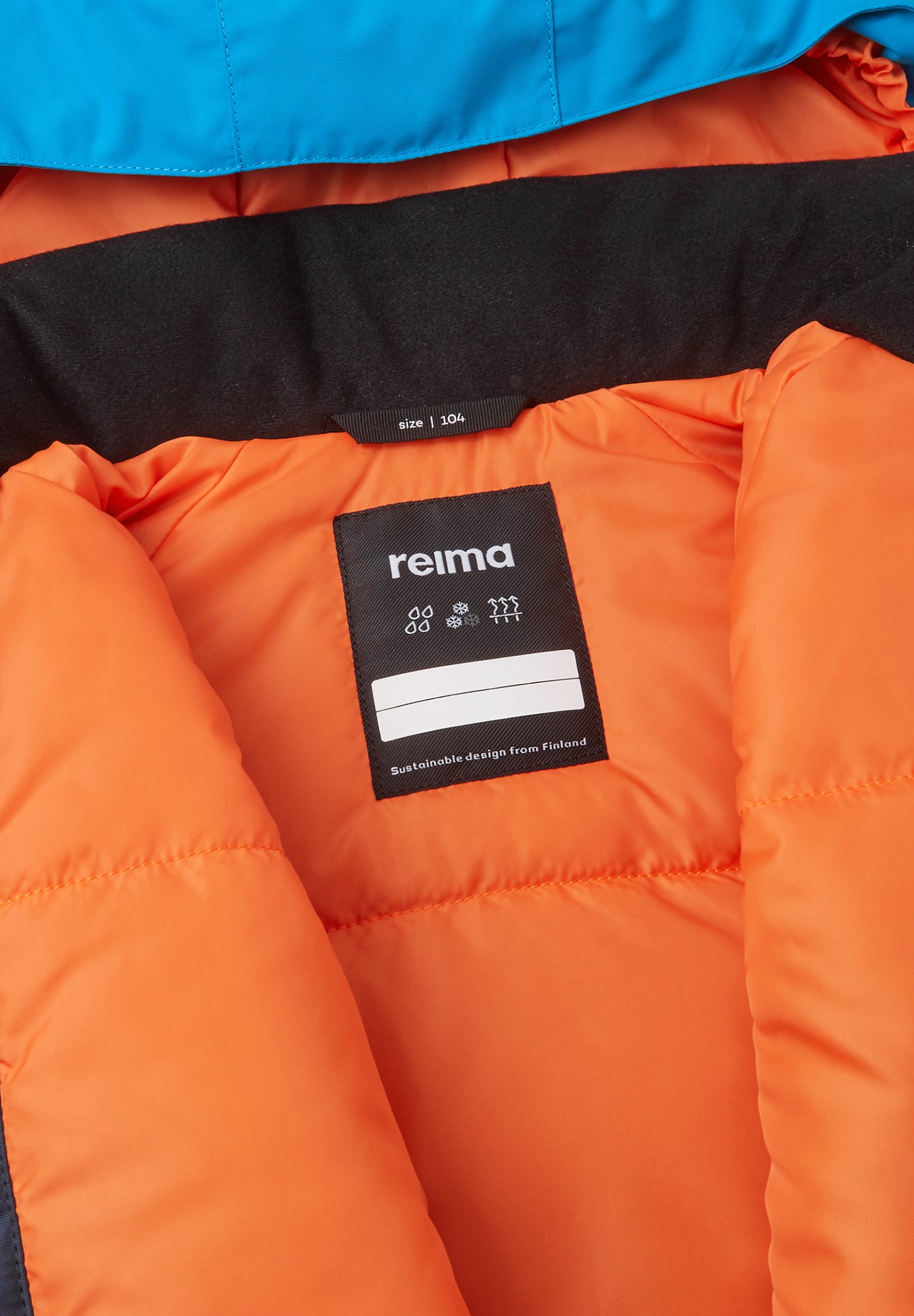 REIMA TEC Skijacke/Winterjacke Autti <br>Gr. 104, 110, 116, 128, 134, 140<br> Schneefang & verstellbare Ärmelbündchen<br> funktionelle Details<br> WS 10'000 mm