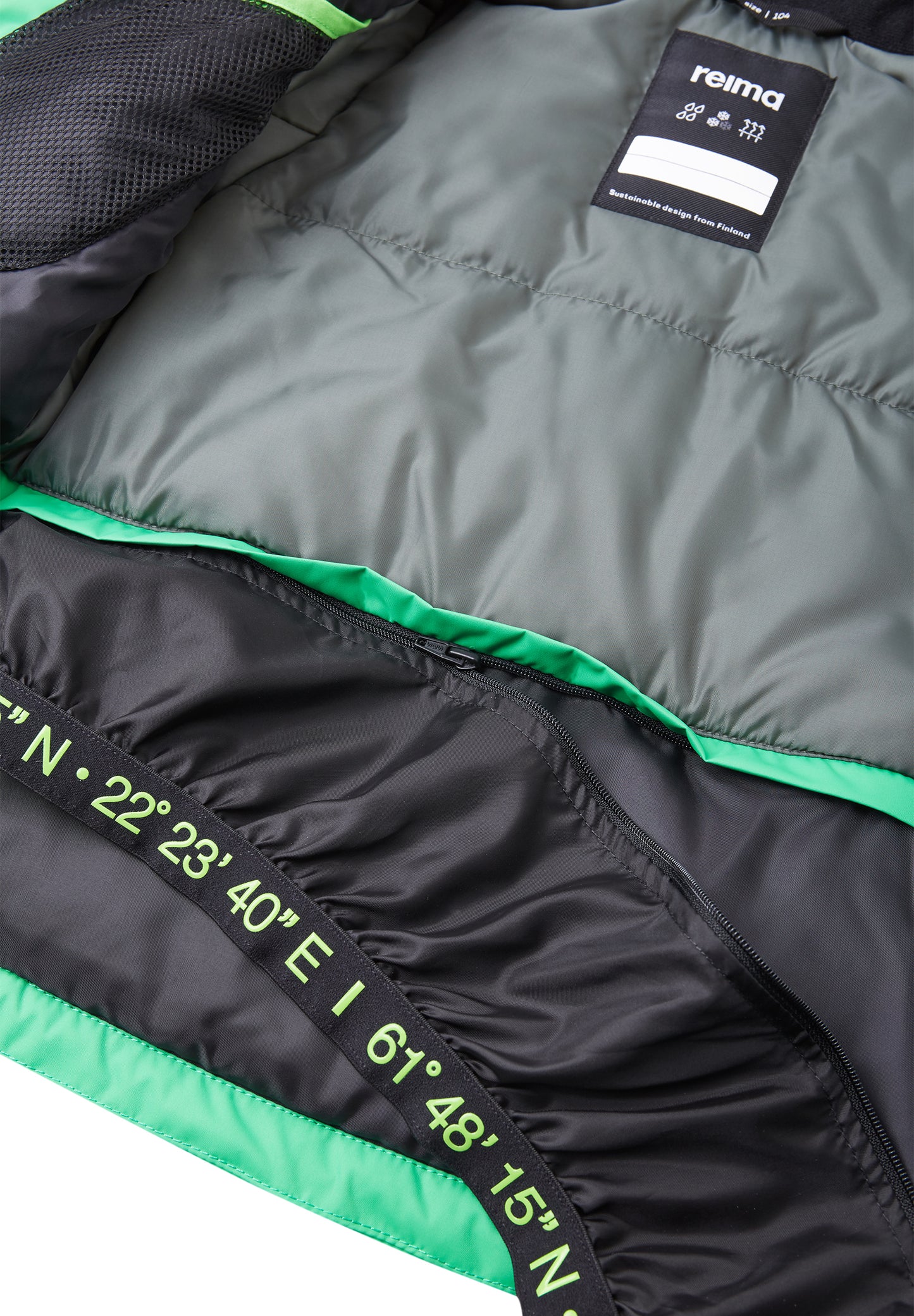 REIMA TEC Skijacke/Winterjacke<br> Kairala <br>Gr. 92<br> Schneefang & verstellbare Ärmelbündchen mit Lycraeinsätzen <br>funktionelle Details<br> WS 12'000 mm