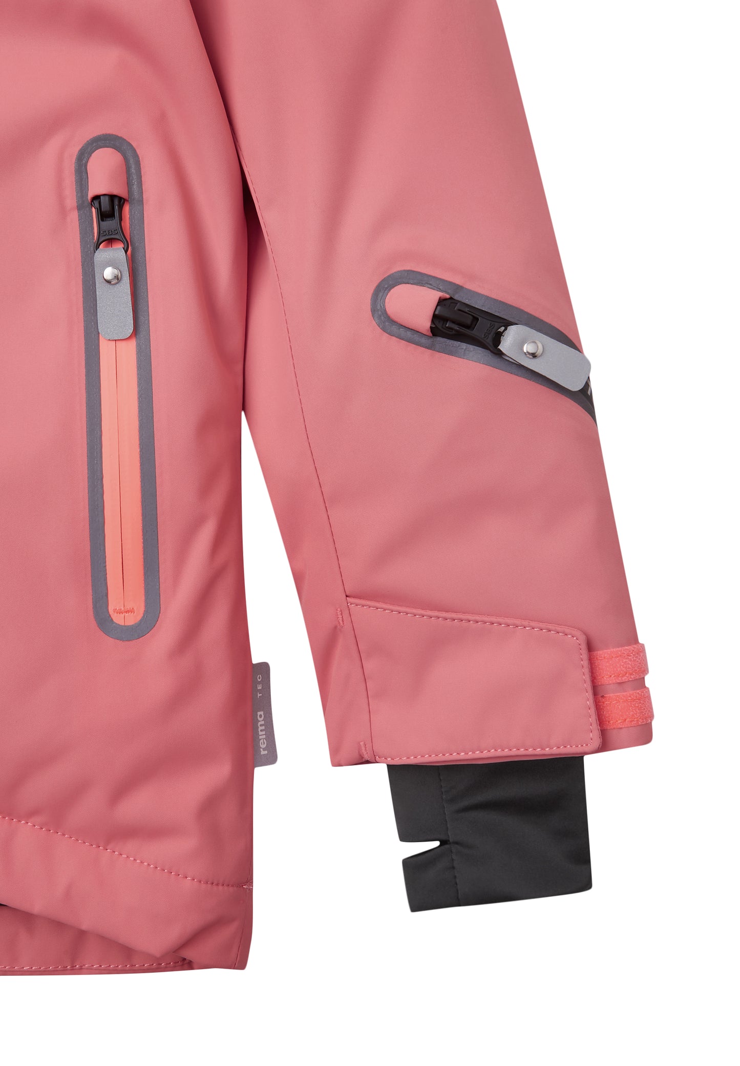 REIMA TEC Skijacke/Winterjacke<br> Kiiruna <br>Gr. 104 bis 140<br> Schneefang & verstellbare Ärmelbündchen mit Lycraeinsätzen<br> funktionelle Details<br> WS 12'000 mm