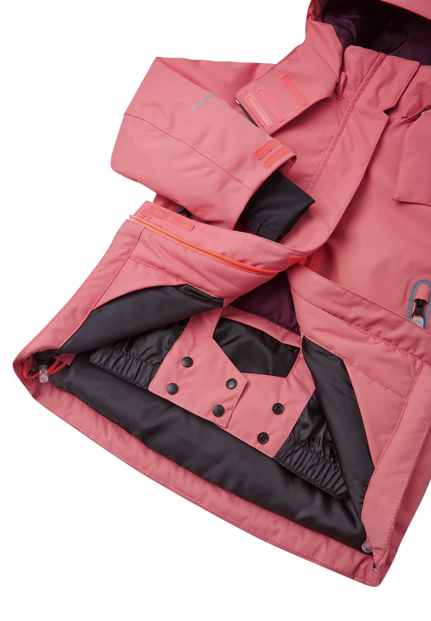 REIMA TEC Skijacke/Winterjacke<br> Kiiruna <br>Gr. 104 bis 140<br> Schneefang & verstellbare Ärmelbündchen mit Lycraeinsätzen<br> funktionelle Details<br> WS 12'000 mm