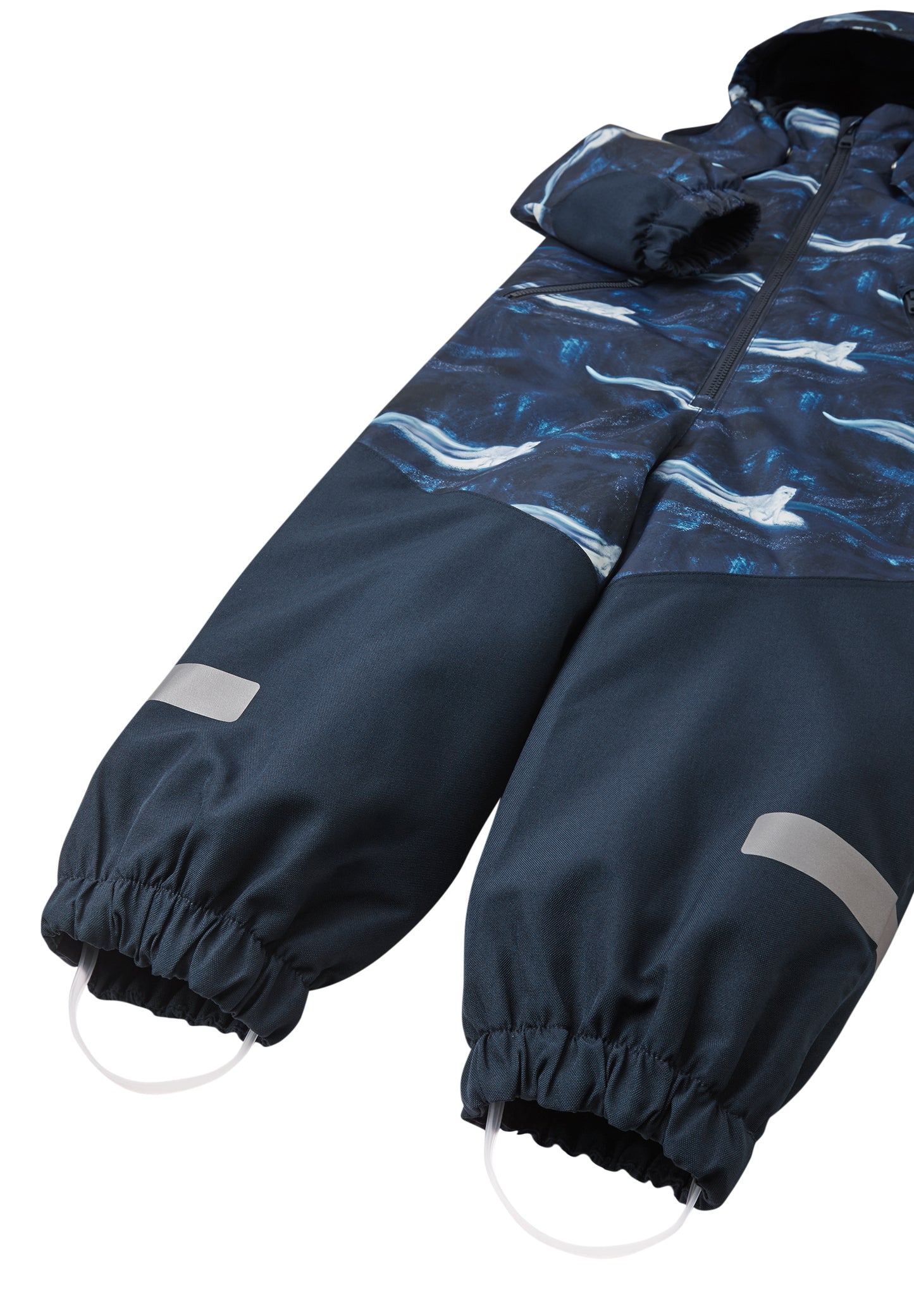 REIMA TEC+ Winteroverall/Skianzug <br>Kurikka <br>Gr. 110 bis 140 <br>extra robuster Po- und Knie/Schienbeinbereich <br>abnehmbare Fuss-Schlaufen <br>WS 10'000 mm