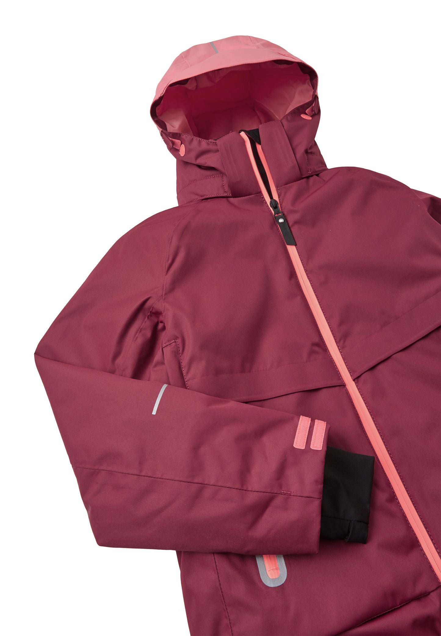 REIMA TEC Skijacke/Winterjacke Posio <br>Gr. 104 bis 164<br> Schneefang & verstellbare Ärmelbündchen mit Lycraeinsätzen<br> Lüftungs-Reissverschlüsse & wasserabweisende Taschen- und Front-Reissverschlüsse <br>funktionelle Details<br> WS 12'000 mm