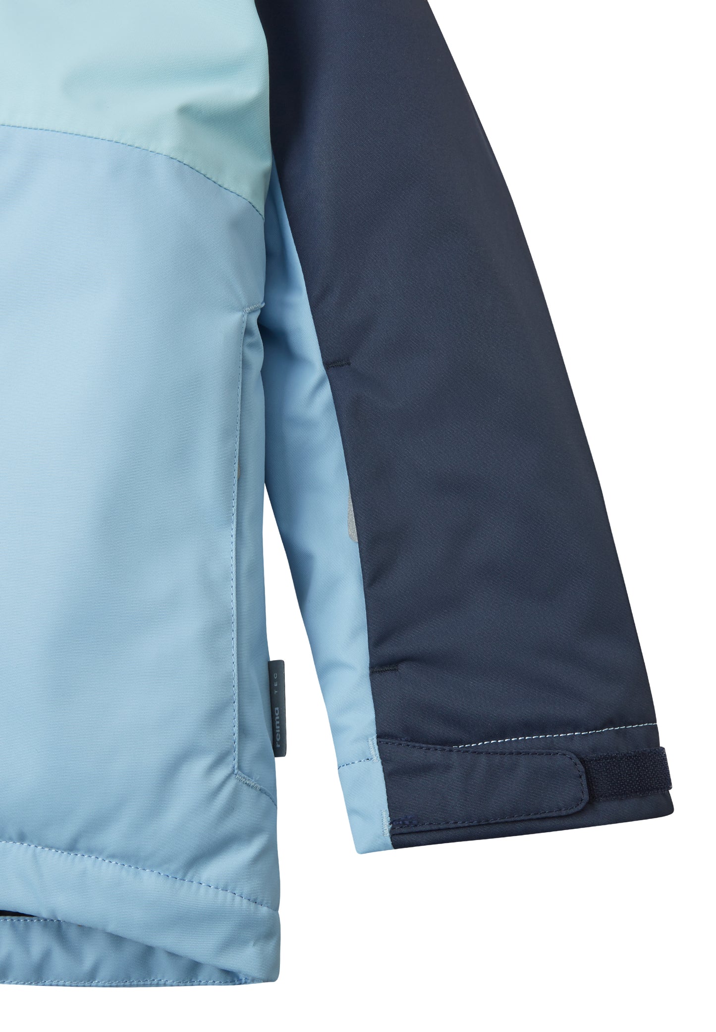 REIMA TEC Skijacke/Winterjacke Salla <br>Gr. 104, 110, 116, 128, 140<br> Schneefang & verstellbare Ärmelbündchen<br> funktionelle Details<br> WS 10'000 mm