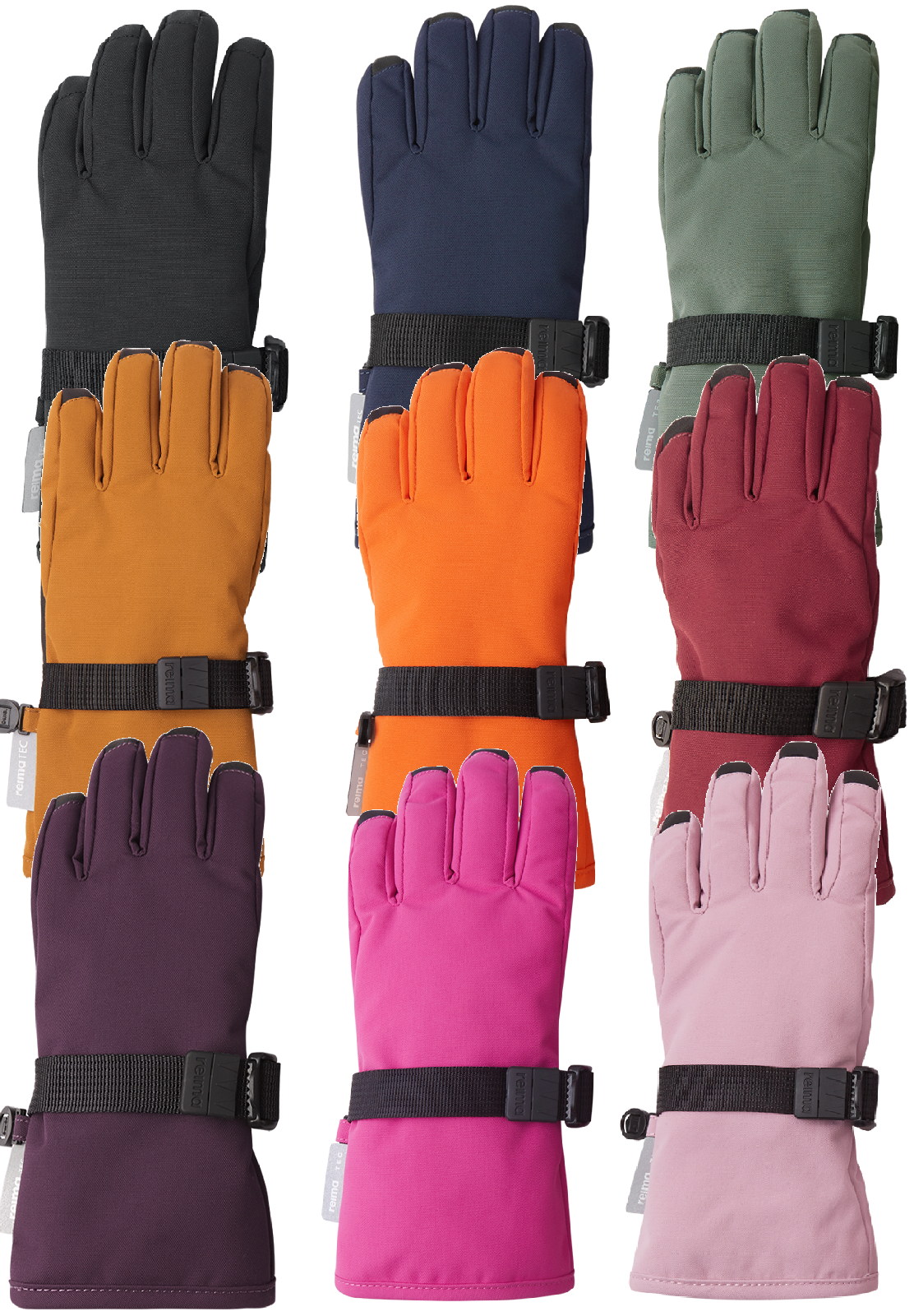 REIMA TEC plus Finger-Handschuhe mit langen Stulpen Tartu 5300105A