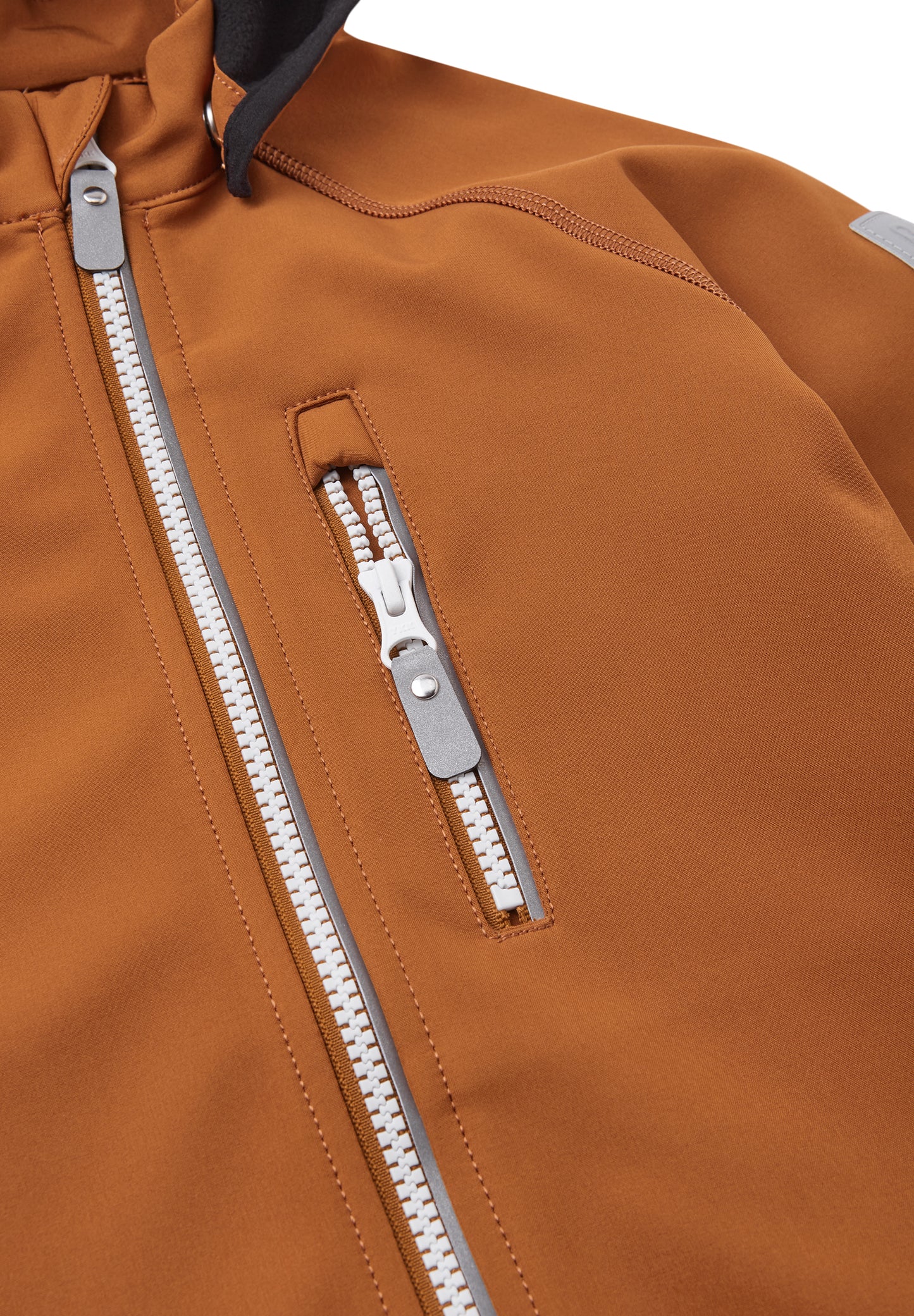 REIMA gefütterte Softshell-Jacke <br>Vantti <br>Gr. 80 bis 140<br> aussen Softshell<br> innen weiches Fleece <br>WS 10'000 mm