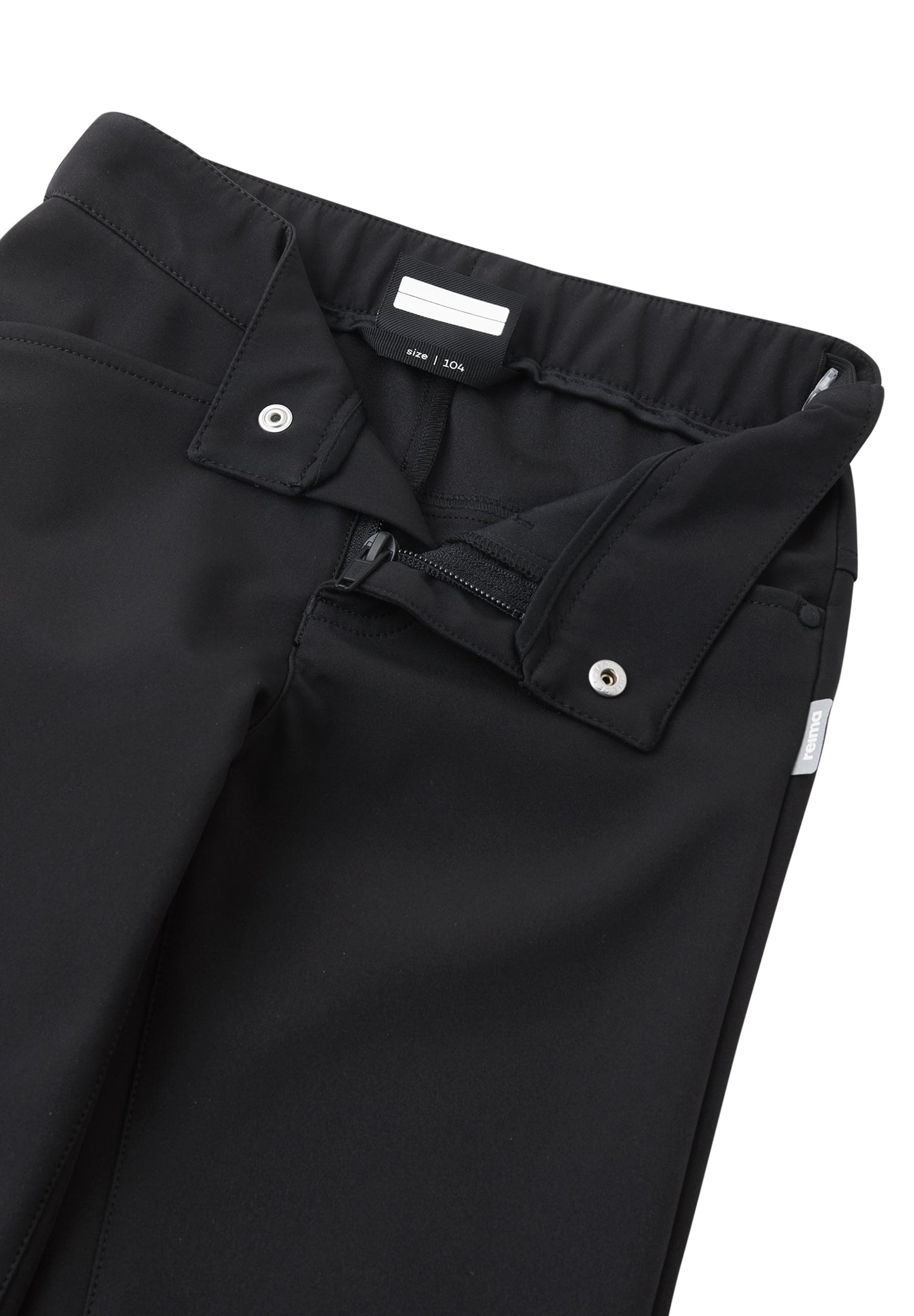REIMA Softshell-Hose <br>Idole <br>Gr. 104 bis 164 <br>aussen Softshell <br> innen Jersey<br> schmaler Schnitt <br>WS 10'000 mm