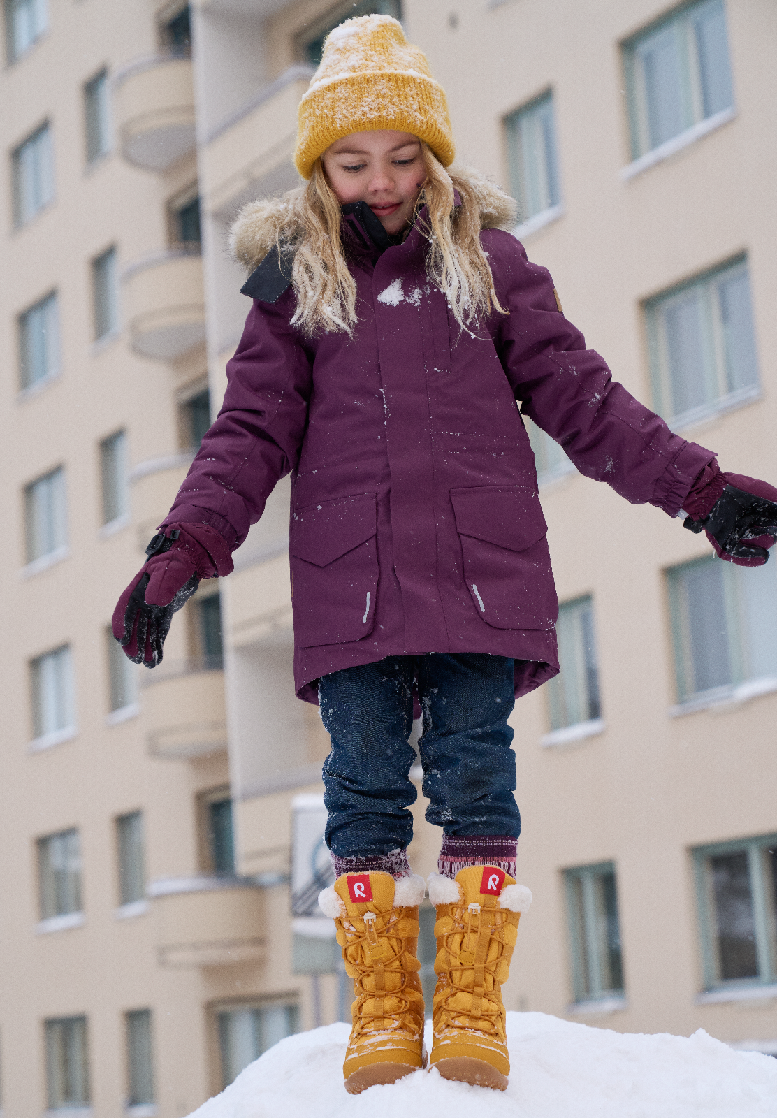 REIMA TEC warme Winterjacke/Parka Naapuri 5100105A