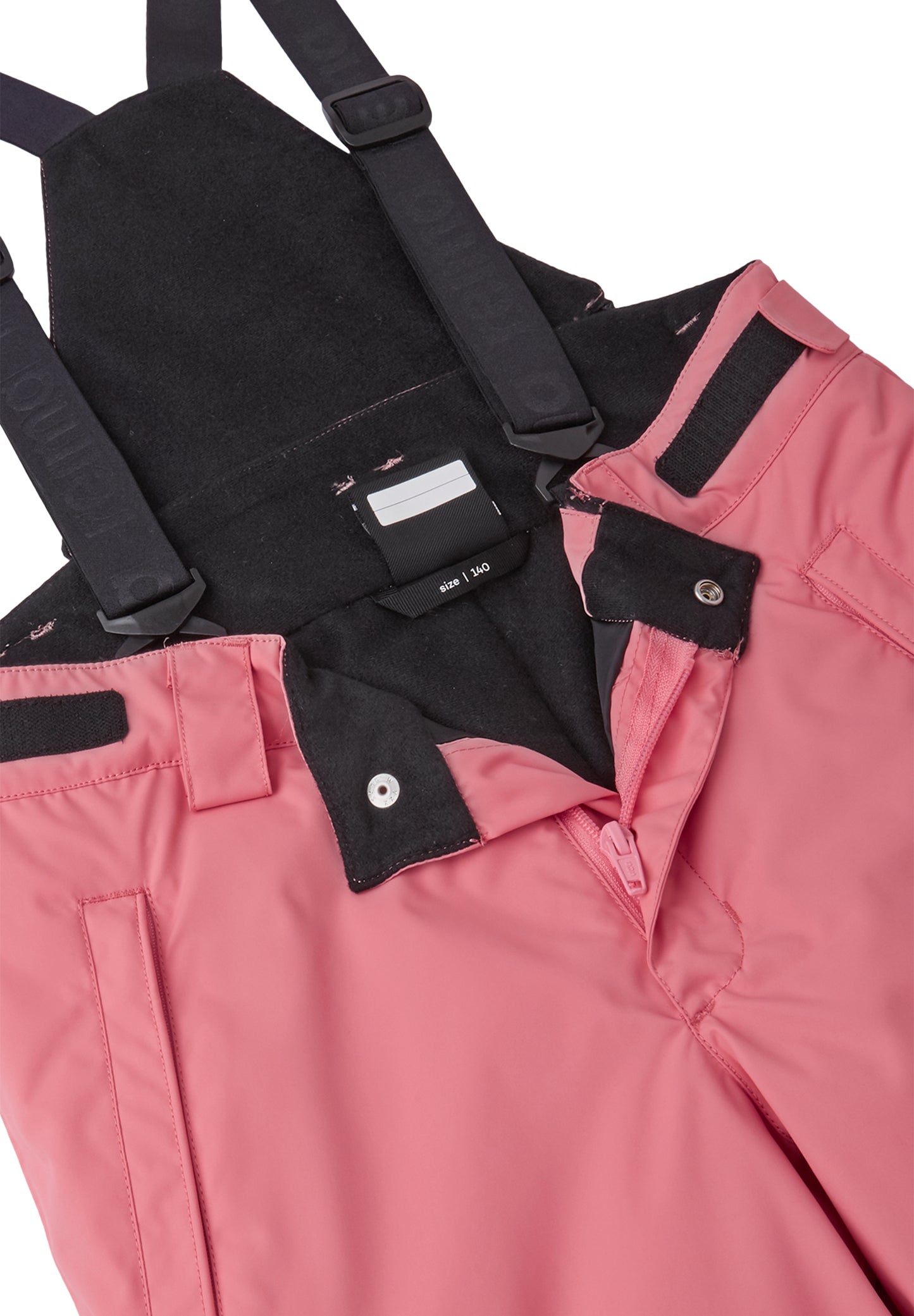 REIMA TEC+ Skihose<br> Terrie<br> Gr. 104 bis 164 <br>Po-Bereich mit Fleece isoliert<br> abnehmbare Träger, Schneefang am Beinende, Taille regulierbar<br> WS 12'000 mm