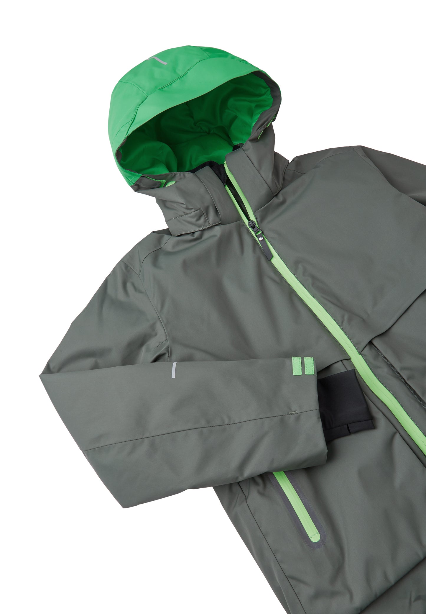 REIMA TEC Skijacke/Winterjacke<br> Tirro <br>Gr. 104, 110, 128, 140, 146, 152, 158, 164<br> Schneefang & verstellbare Ärmelbündchen mit Lycraeinsätzen<br> Lüftungs-Reissverschlüsse<br>funktionelle Details<br> WS 12'000 mm