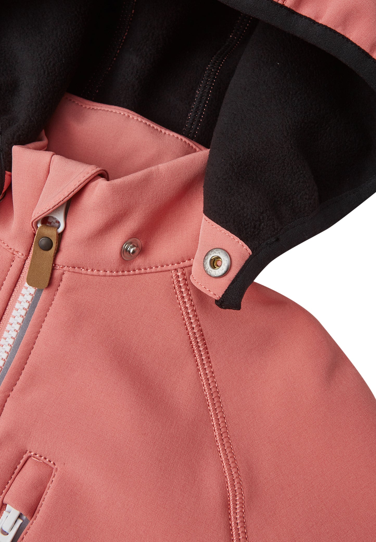 REIMA gefütterte Softshell-Jacke <br>Vantti <br>Gr. 80 bis 140<br> aussen Softshell<br> innen weiches Fleece <br>WS 10'000 mmz