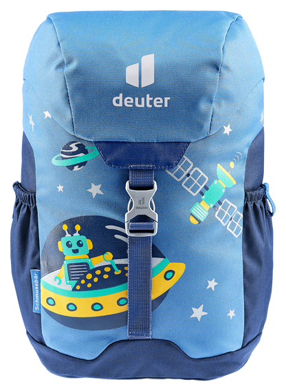 DEUTER Kinder-Rucksack <br> Schmusebär 8L<br> bequem & leicht<br> mit Brustgurt und herausnehmbarem Sitzkissen<br> ab ca. 3.5 Jahren 24-30cm Rückenlänge