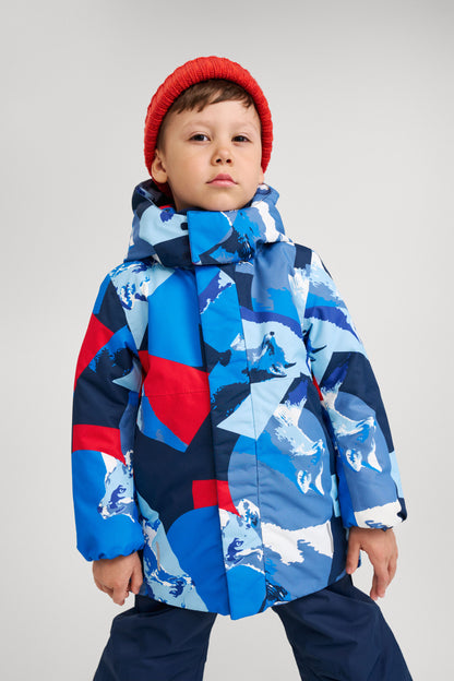 REIMA TEC Kinder Winterjacke Marttila blau 5100363A 6983