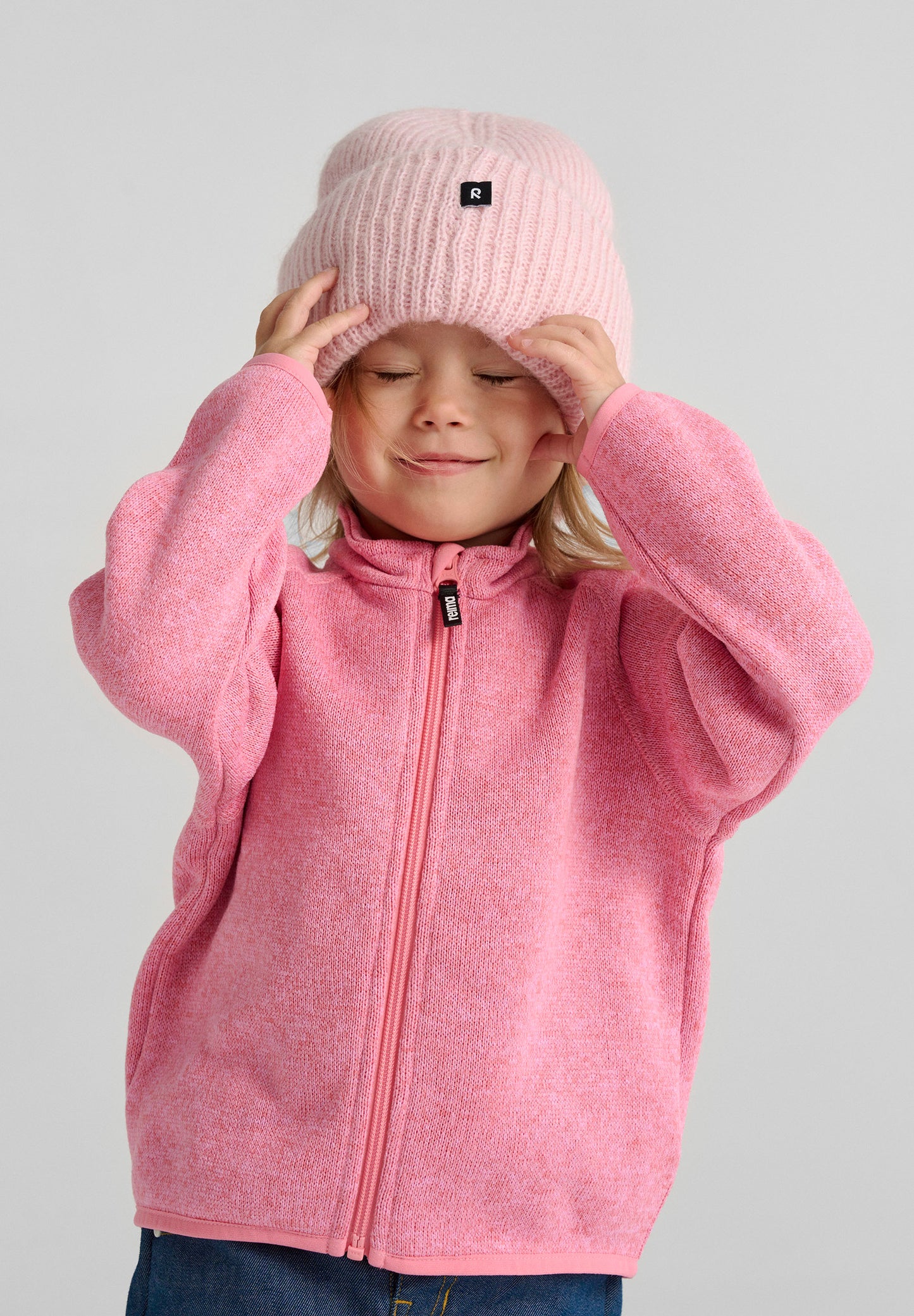 REIMA Kinder Fleecejacke Hopper pink 5200050A-4370