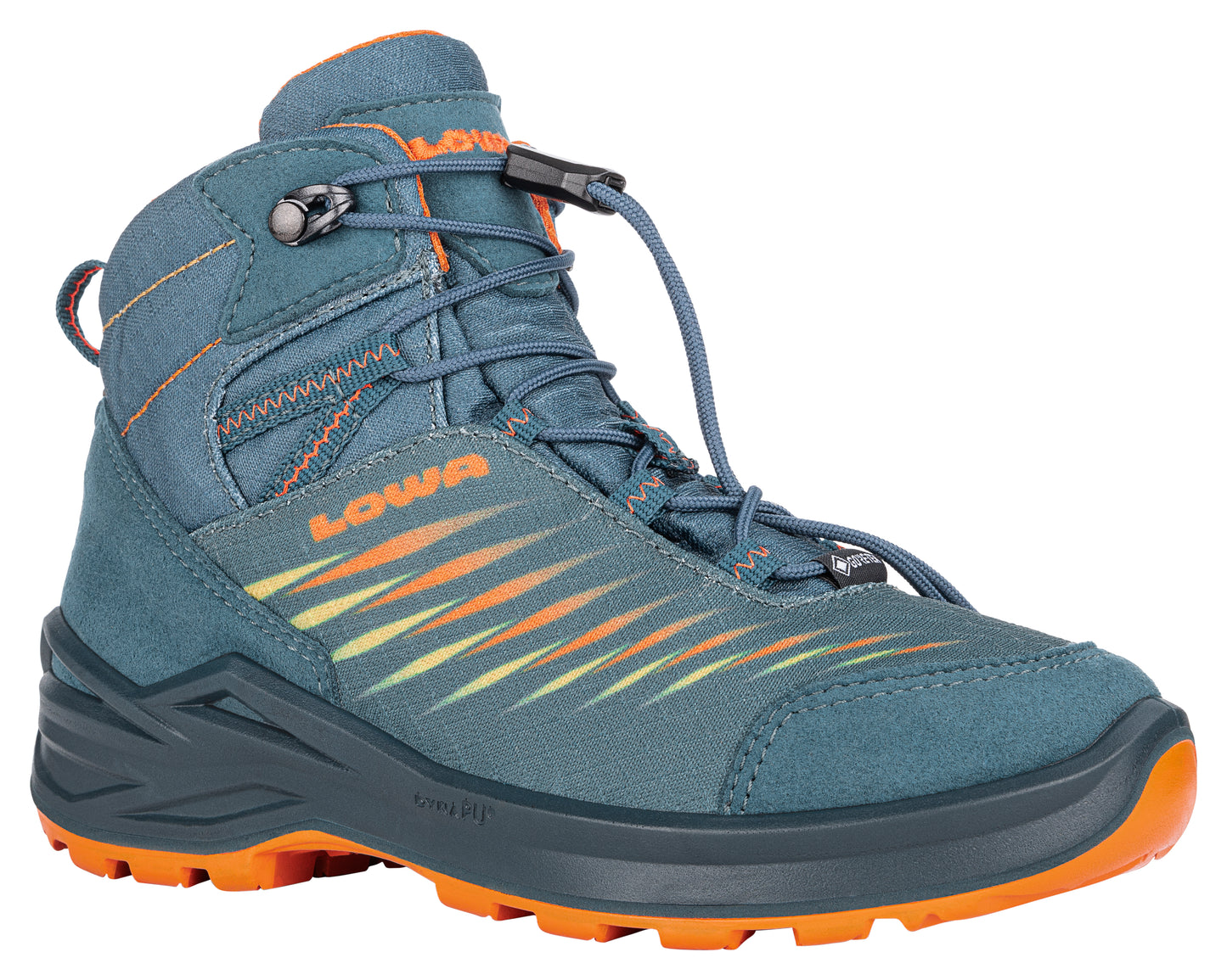 LOWA wasserdichter Wander/Trekkingschuh<br> Zirrox II GTX MID JR.<br>Gr. 26 - 38 <br> für Waldspielgruppe, Waldtage und zum Wandern<br>GORE-TEX (100% wasserdicht)