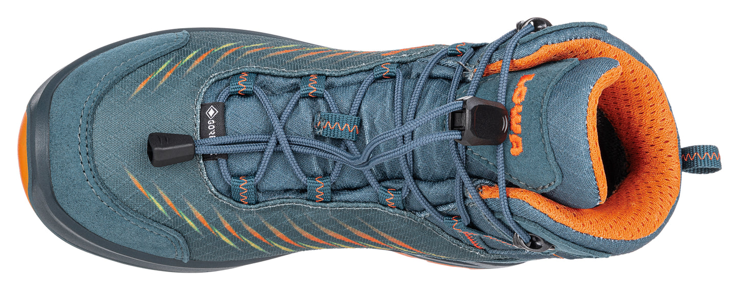 LOWA wasserdichter Wander/Trekkingschuh<br> Zirrox II GTX MID JR.<br>Gr. 26 - 38 <br> für Waldspielgruppe, Waldtage und zum Wandern<br>GORE-TEX (100% wasserdicht)