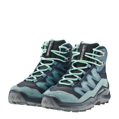 LOWA wasserdichter Wander/Trekkingschuh<br> Maddox PRO GTX MID JR<br>Gr 32-39 <br> für Waldspielgruppe, Waldtage und zum Wandern<br>GORE-TEX (100% wasserdicht)