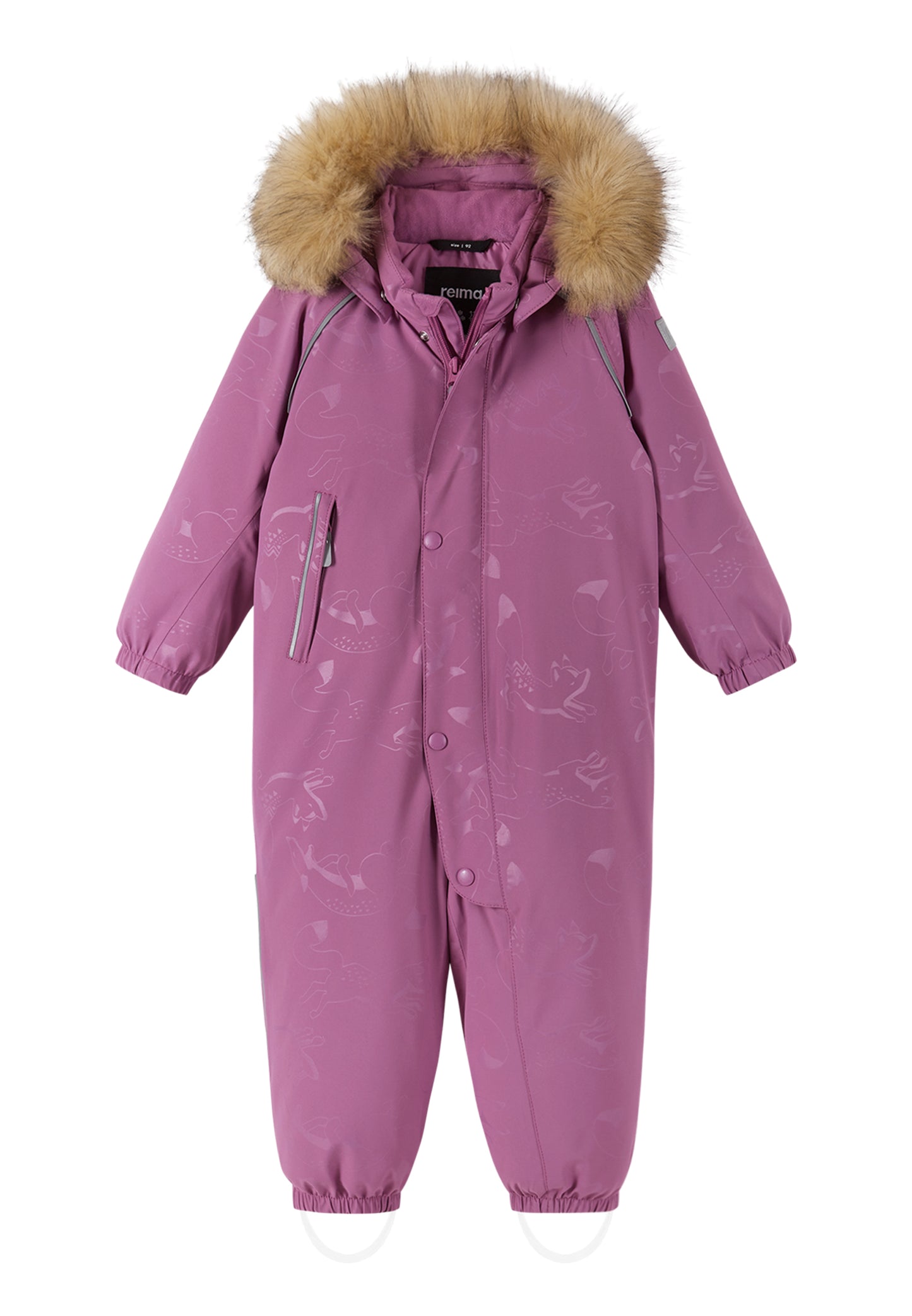 REIMA TEC Kinder Winteroverall / Skianzug extra warm Aapua pink 5100141B 5393