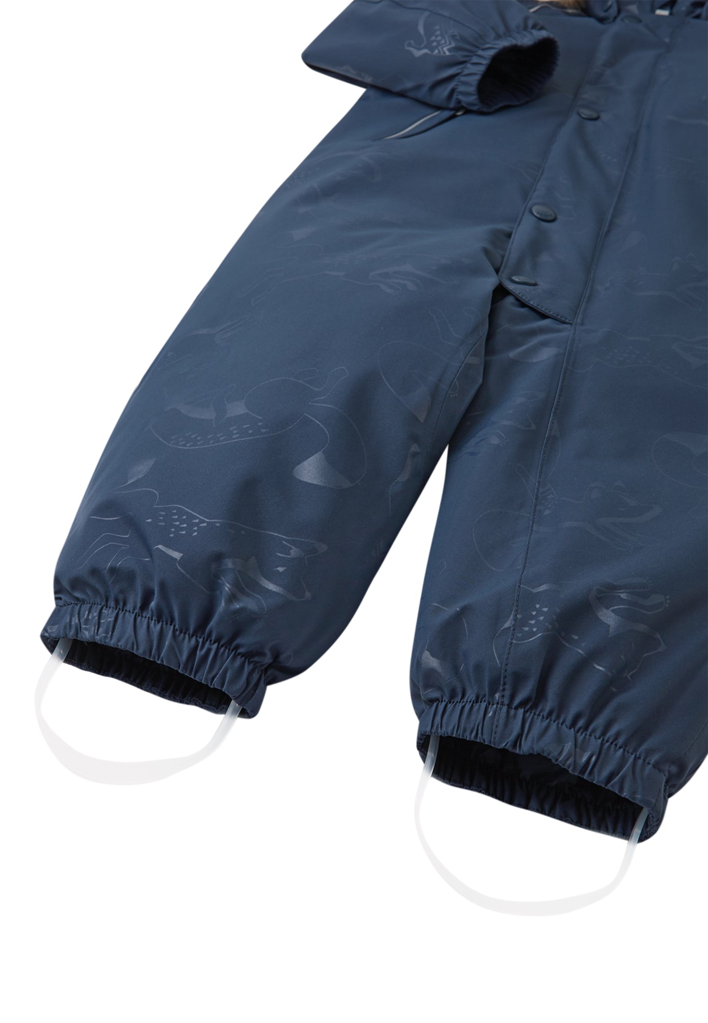 REIMA TEC Winteroverall/Skianzug <br> Aapua <br>Gr. 74 bis 92<br>echte Daunen-Füllung, extra warm<br> Po-Bereich extra dick isoliert<br> auch ohne Kunst-Pelz tragbar<br> abnehmbare Fuss-Schlaufen<br> WS >12'000 mm