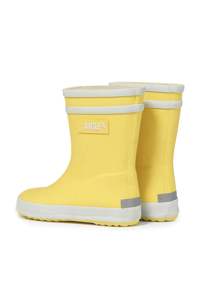 AIGLE Gummistiefel <br> Baby Flac <br>Gr. 22, 23 <br>ungefüttert <br> aus Naturkautschuk<br> Innensohle herausnehmbar<br> 100% wasserdicht