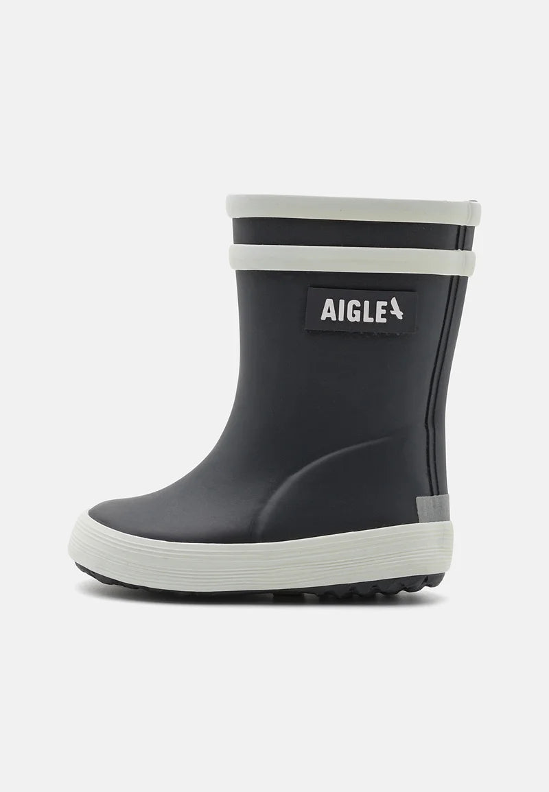 AIGLE Gummistiefel <br> Baby Flac <br>Gr. 22, 23 <br>ungefüttert <br> aus Naturkautschuk<br> Innensohle herausnehmbar<br> 100% wasserdicht