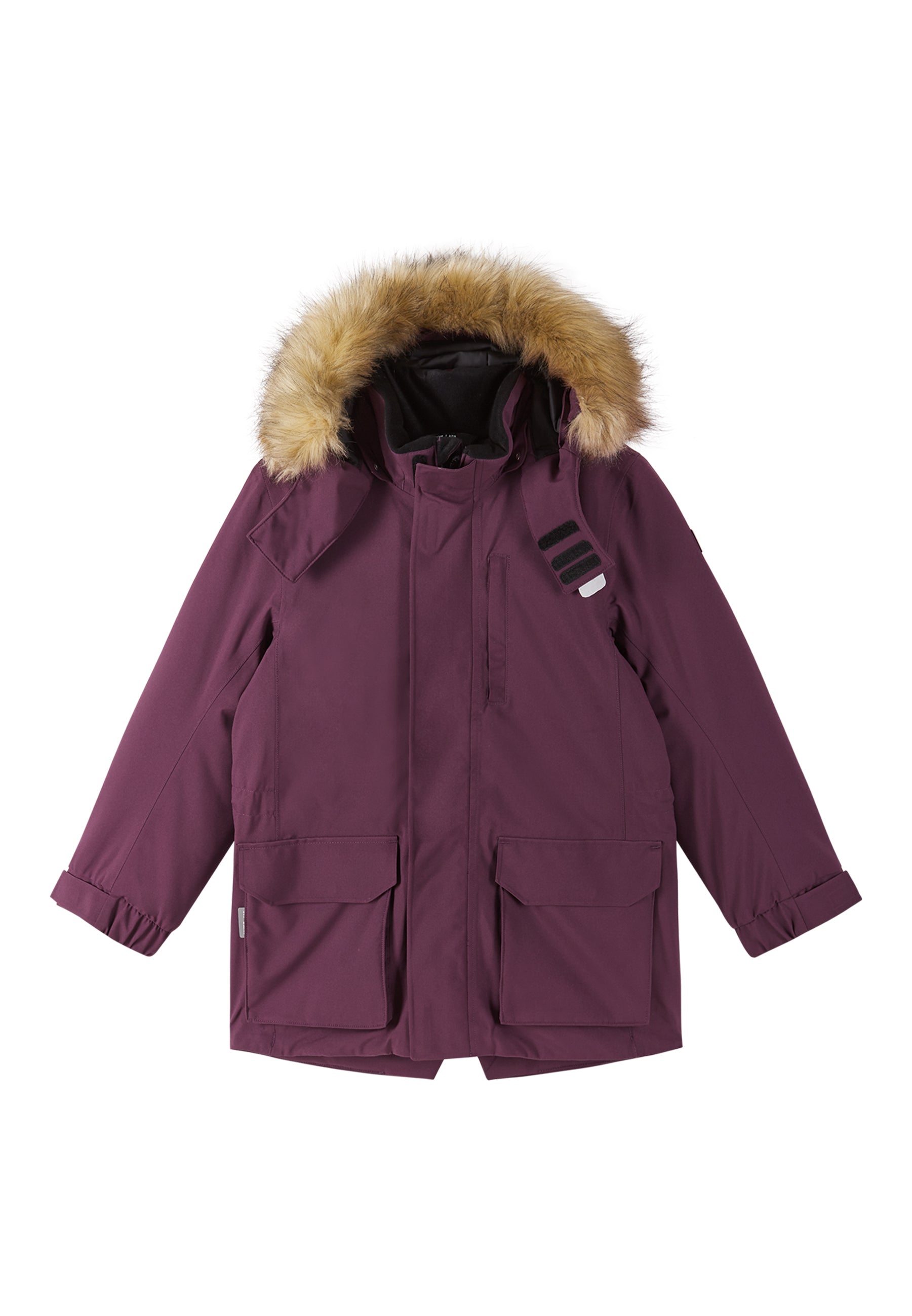 REIMA TEC warme Kinder Winterjacke / Winterparka Ajaton violett 5100360A 4960