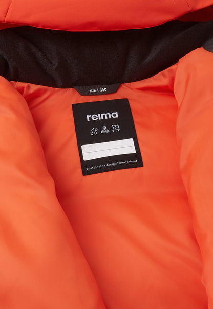 REIMA TEC warme Daunen-Skijacke/Winterjacke<br> Alkkula<br>Gr. 104,110,116,122,128,140,146,152,158,164 <br>echte zert. Daune, waschbar<br> Schneefang & verstellbare Ärmelbündchen mit Lycraeinsätzen mit Daumenloch<br> funktionelle Details <br> WS 10'000 mm