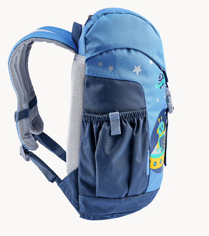 DEUTER Kinder-Rucksack <br> Schmusebär 8L<br> bequem & leicht<br> mit Brustgurt und herausnehmbarem Sitzkissen<br> ab ca. 3.5 Jahren 24-30cm Rückenlänge