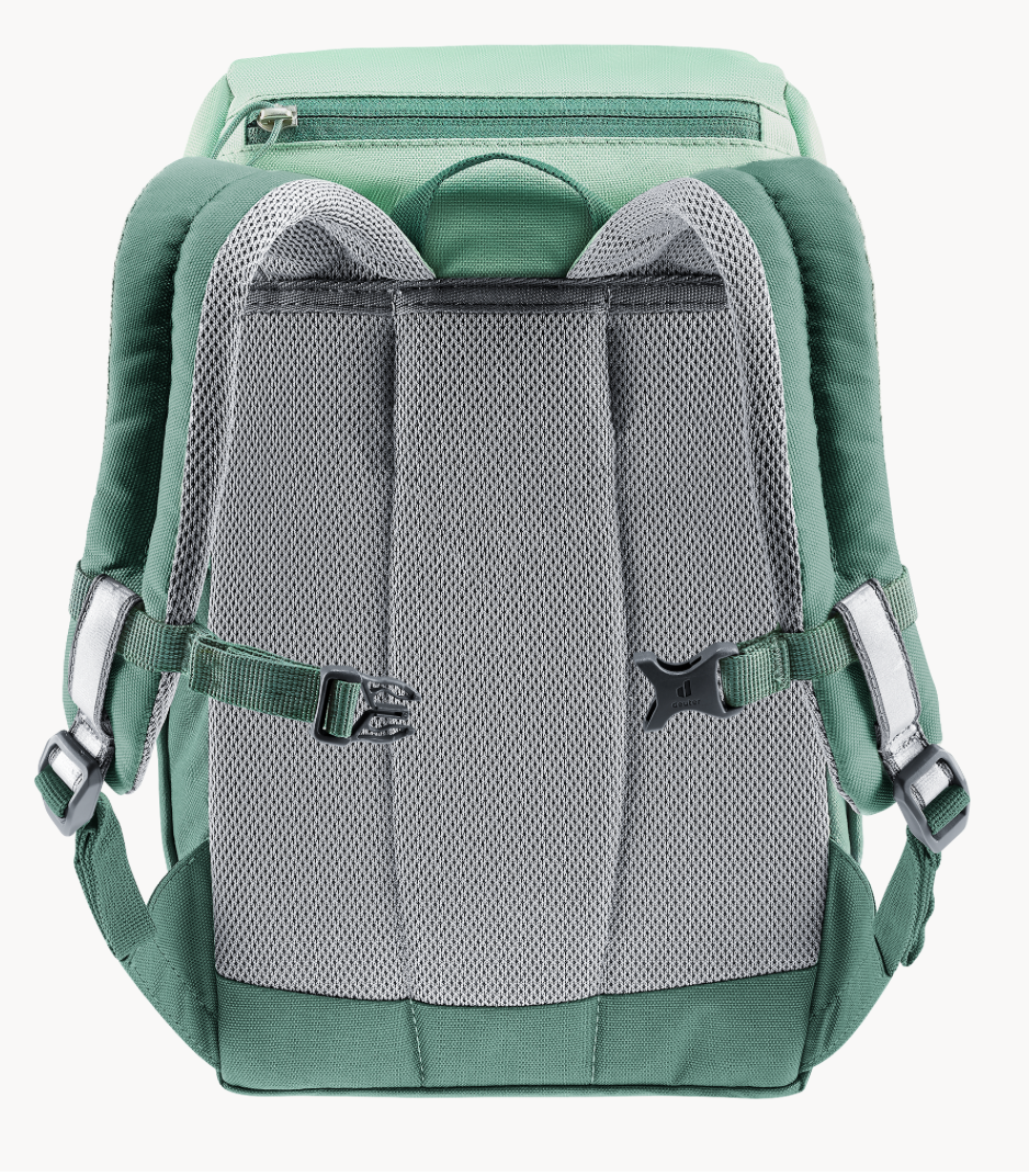 DEUTER Kinder-Rucksack <br> Schmusebär 8L<br> bequem & leicht<br> mit Brustgurt und herausnehmbarem Sitzkissen<br> ab ca. 3.5 Jahren 24-30cm Rückenlänge