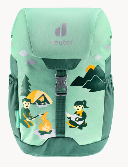 DEUTER Kinder-Rucksack <br> Schmusebär 8L<br> bequem & leicht<br> mit Brustgurt und herausnehmbarem Sitzkissen<br> ab ca. 3.5 Jahren 24-30cm Rückenlänge