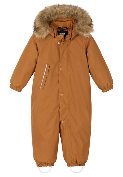 REIMA TEC Kinder Winteroverall / Skianzug Gotland braun 5100117A 1490