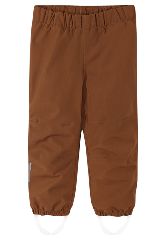 REIMA TEC gefütterte Kinder Regenhose Heinola braun 5100249A-1490