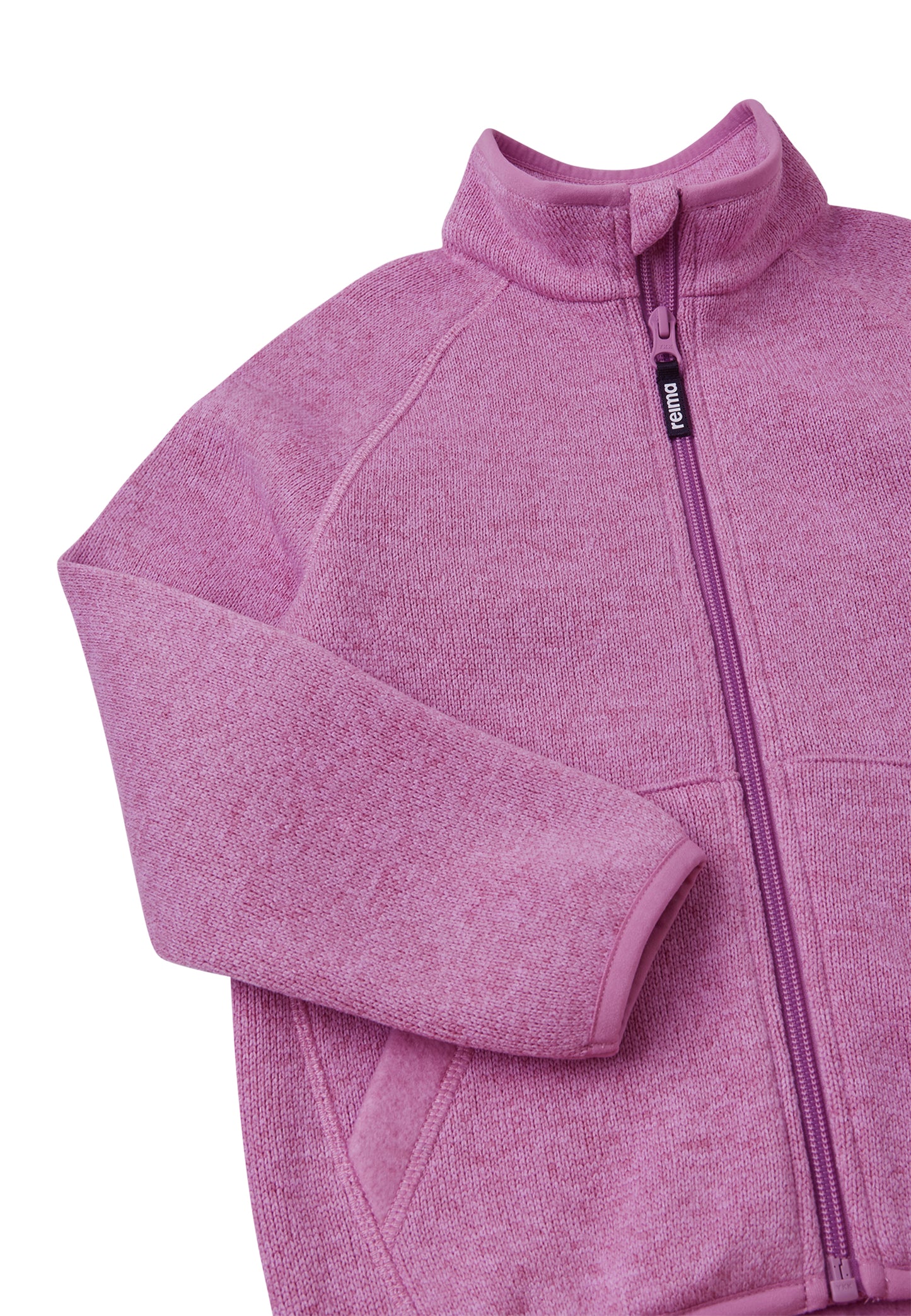 REIMA Jacke Strick-Fleece<br> Hopper <br>Gr. 92 bis 140<br> atmungsaktiv<br> etwas dickere Qualität<br> zum Separat-Tragen<br> sehr warm, 310 g/m2 Dicke