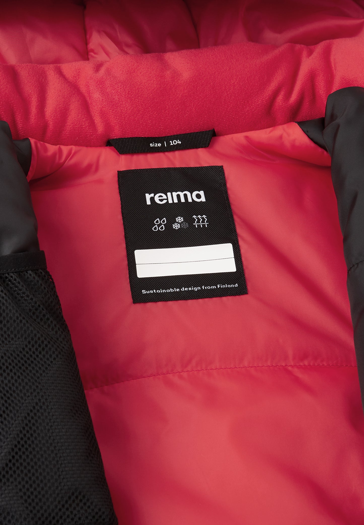 REIMA TEC Skijacke/Winterjacke<br> Kairala <br>Gr. 104 bis 140<br> Schneefang & verstellbare Ärmelbündchen mit Lycraeinsätzen <br>funktionelle Details<br> WS 12'000 mm