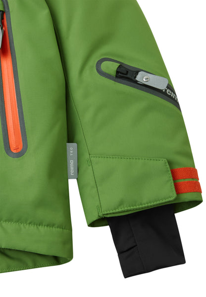 REIMA TEC Skijacke/Winterjacke<br> Kairala <br>Gr. 104, 110, 116, 128, 134<br> Schneefang & verstellbare Ärmelbündchen mit Lycraeinsätzen <br>funktionelle Details<br> WS 12'000 mm