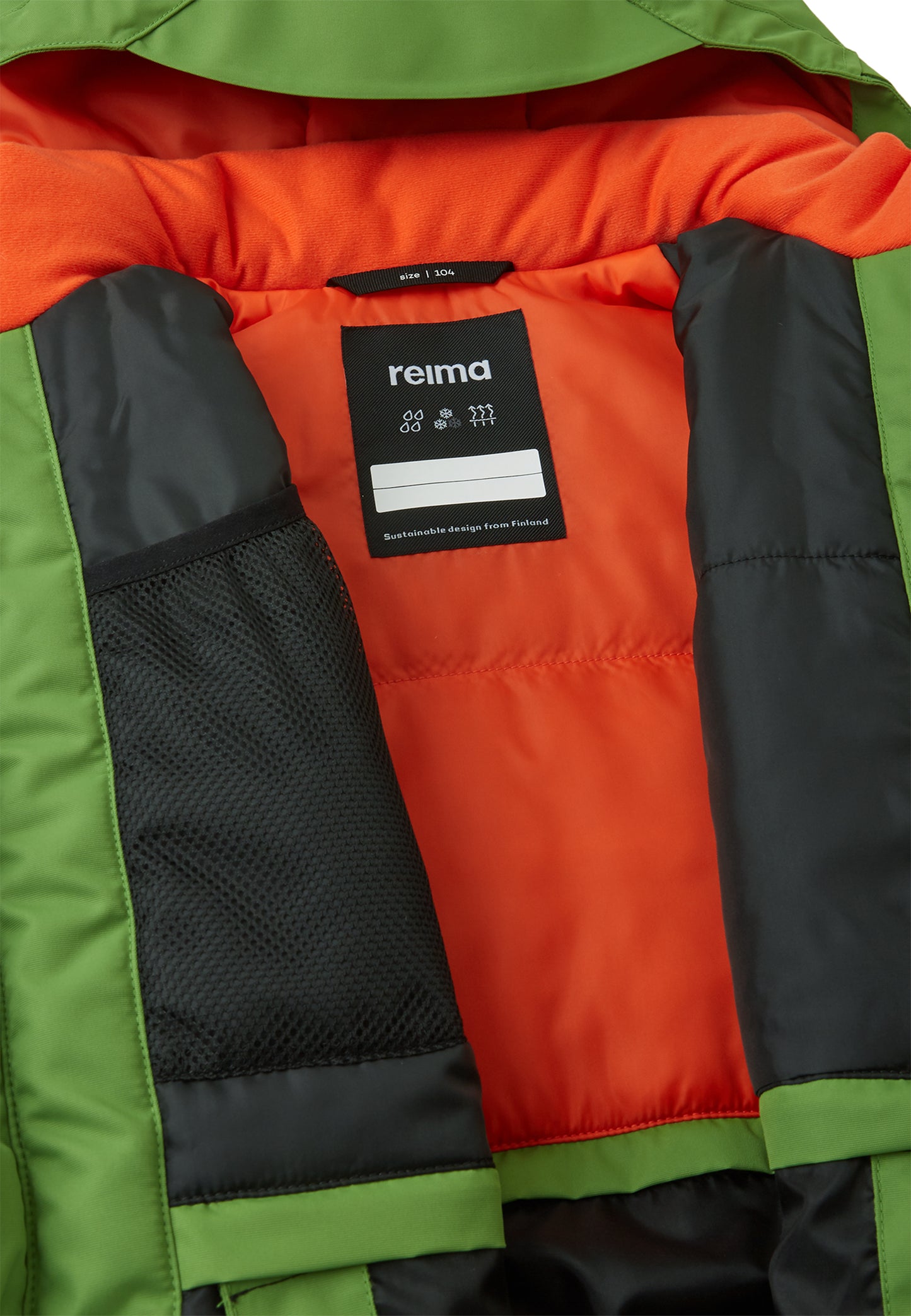 REIMA TEC Skijacke/Winterjacke<br> Kairala <br>Gr. 104, 110, 116, 128, 134<br> Schneefang & verstellbare Ärmelbündchen mit Lycraeinsätzen <br>funktionelle Details<br> WS 12'000 mm