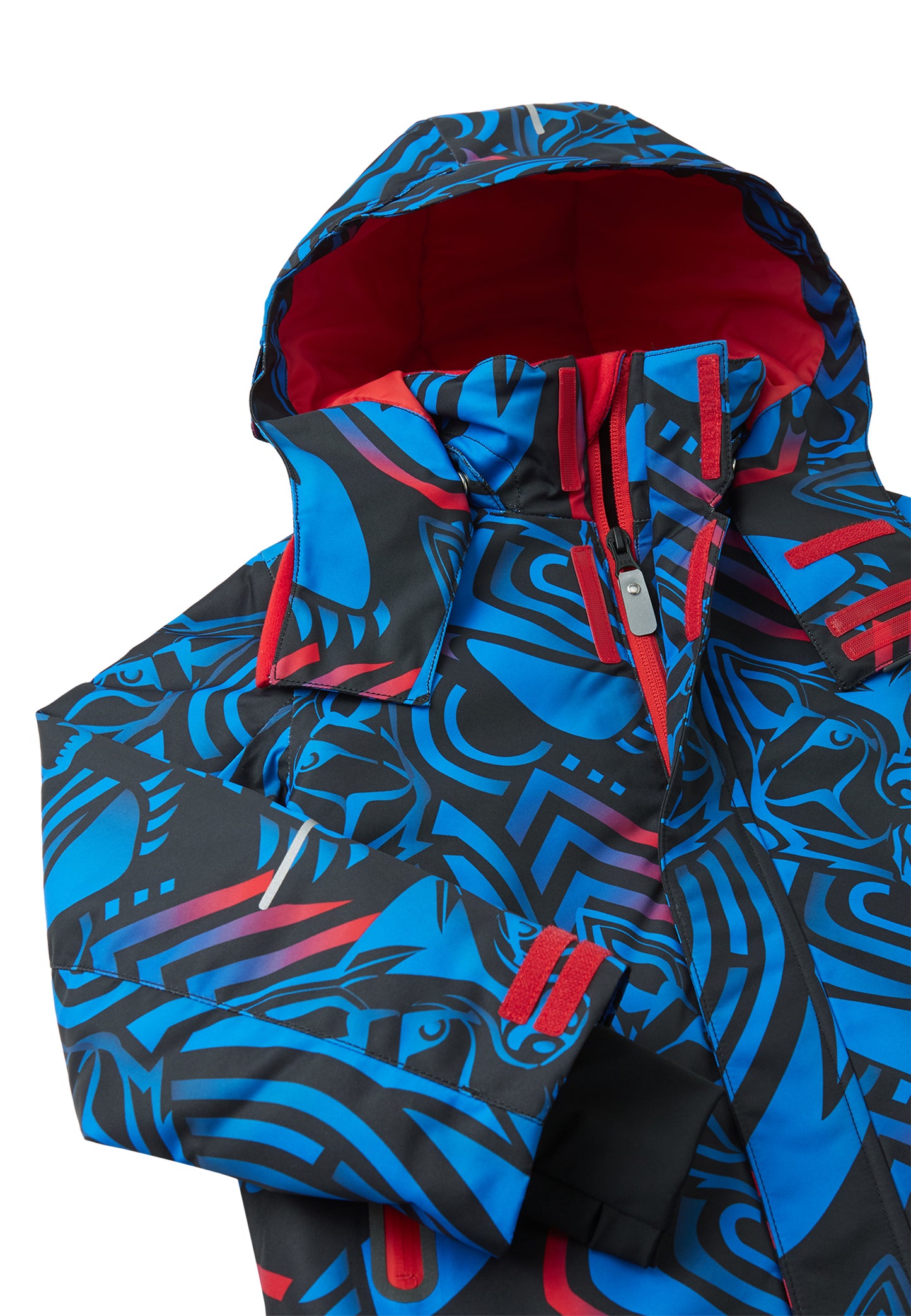 REIMA TEC Skijacke/Winterjacke<br> Kairala <br>Gr. 116, 140<br> Schneefang & verstellbare Ärmelbündchen mit Lycraeinsätzen <br>funktionelle Details<br> WS 12'000 mm