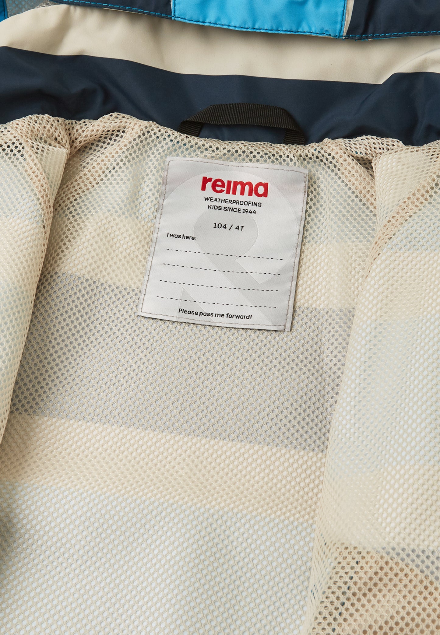 REIMA TEC Übergangs- und Regen-Jacke <br>Kallavesi <br>Gr. 92, 98, 104, 110, 116, 122, 134, 140<br>WS 10'000 mm