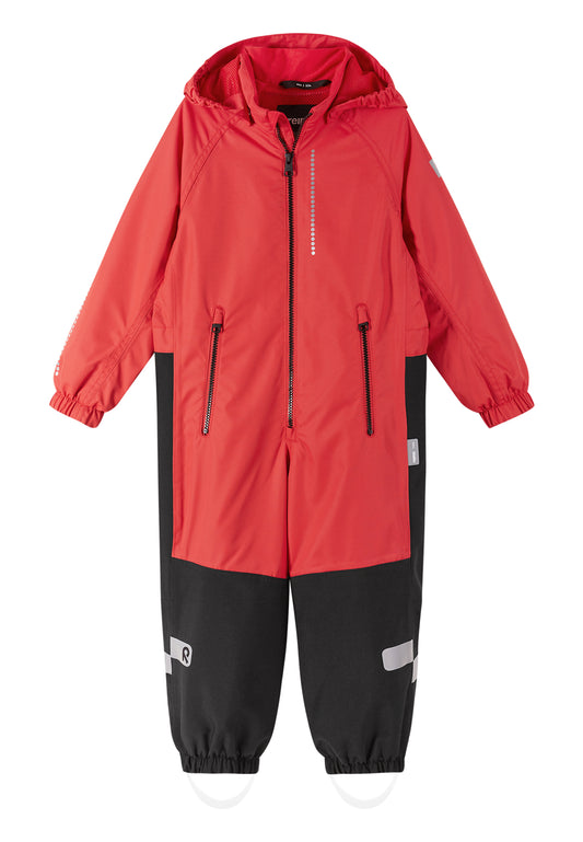 REIMA TEC Kinder Regenoverall / Übergangsoverall Kapelli rot 5100179A 3880