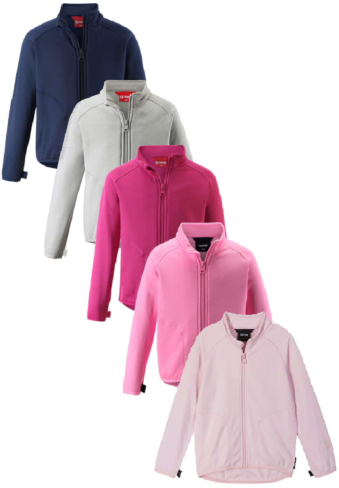 REIMA Jacke Velours Fleece Klippe Toimiva Kahvilla Velours ohne Mikroplastik Kind&Wetter