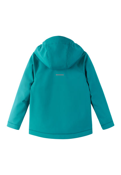 REIMA gefütterte Softshell-Jacke <br>Koivula <br>Gr. 146, 152, 164<br> aussen Softshell <br>innen weiches Fleece <br>WS 10'000 mm