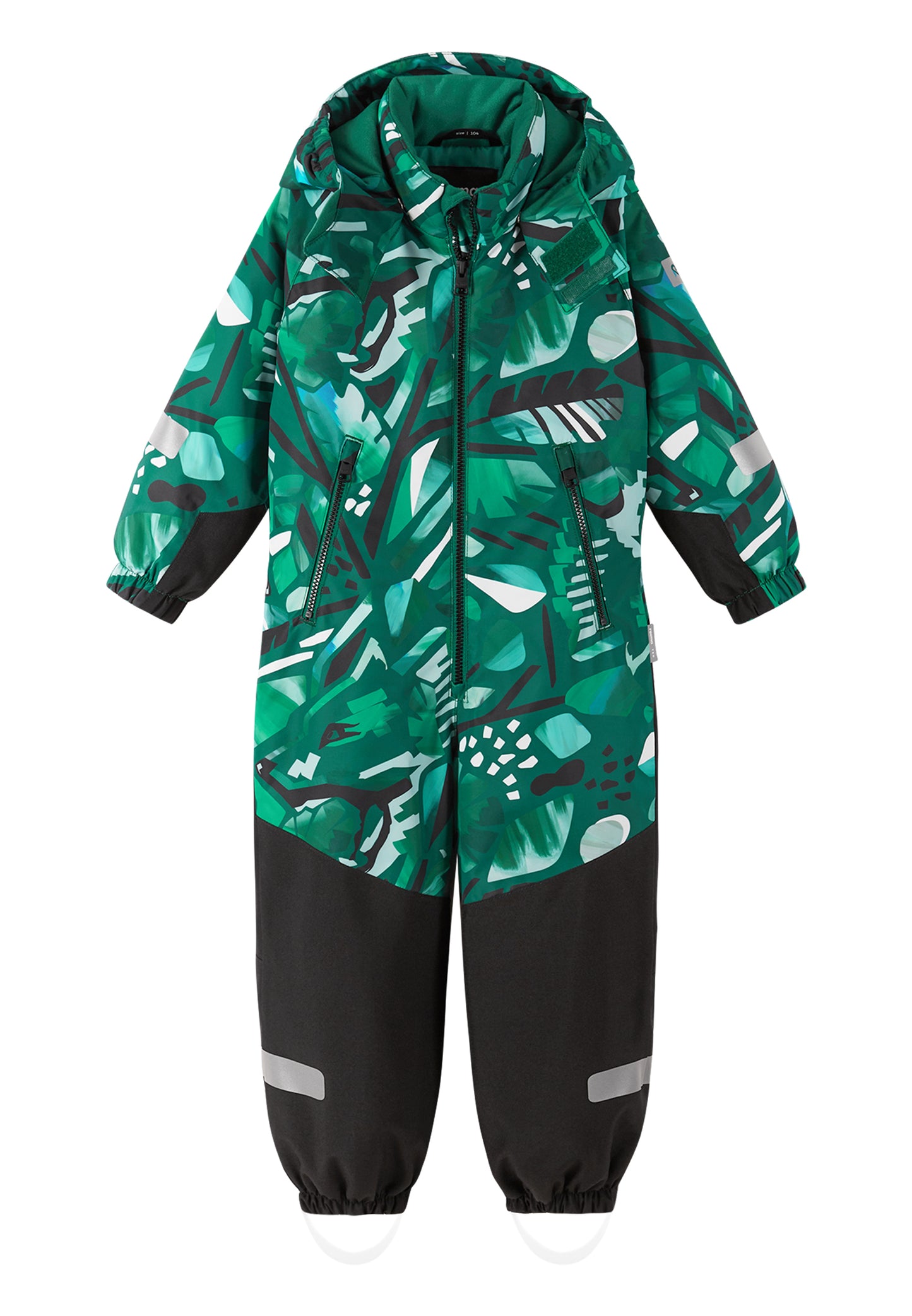 REIMA TEC Kinder Winteroverall / Skianzug Kurikka grün 5100131B 89A5