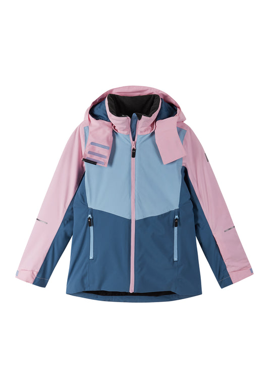 REIMA-TEC Kinder Skijacke / Winterjacke Lainio rosa blau 5100353A 401A