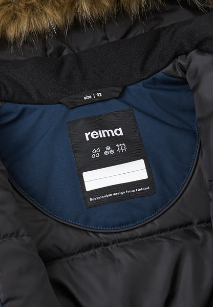 REIMA TEC warme Winterjacke/Parka <br> Mutka<br> Gr. 74 - 110<br> warm wattiert mit Fellex <br>(hochwertige künstliche Daune)<br> Parka/Kurzmantel <br>WS 8'000 mm