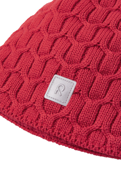 REIMA Mütze<br> Nyksund <br>Gr. 48, 52 <br>innen hautfreundliches Fleece<br> aussen warme, wasserabweisende Merino-Wolle<br>Windstopper-Membrane im Ohrbereich