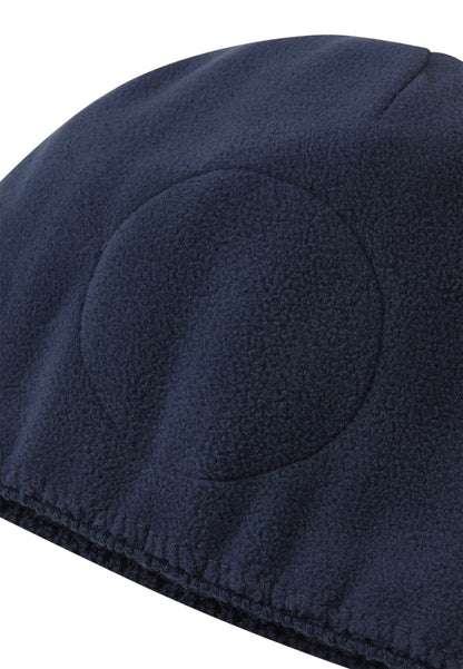 REIMA Mütze<br> Nyksund <br>Gr. 48 bis 54 <br>innen hautfreundliches Fleece<br> aussen warme, wasserabweisende Merino-Wolle<br>Windstopper-Membrane im Ohrbereich