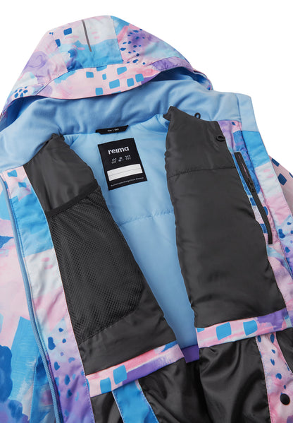 REIMA TEC Skijacke/Winterjacke AKTIONSFARBE <br>Posio <br>Gr. 152<br> Schneefang, verstellbare Ärmelbündchen mit Lycraeinsätzen<br> wasserabweisende Taschen- und Front-Reissverschlüsse<br> WS 12'000 mm