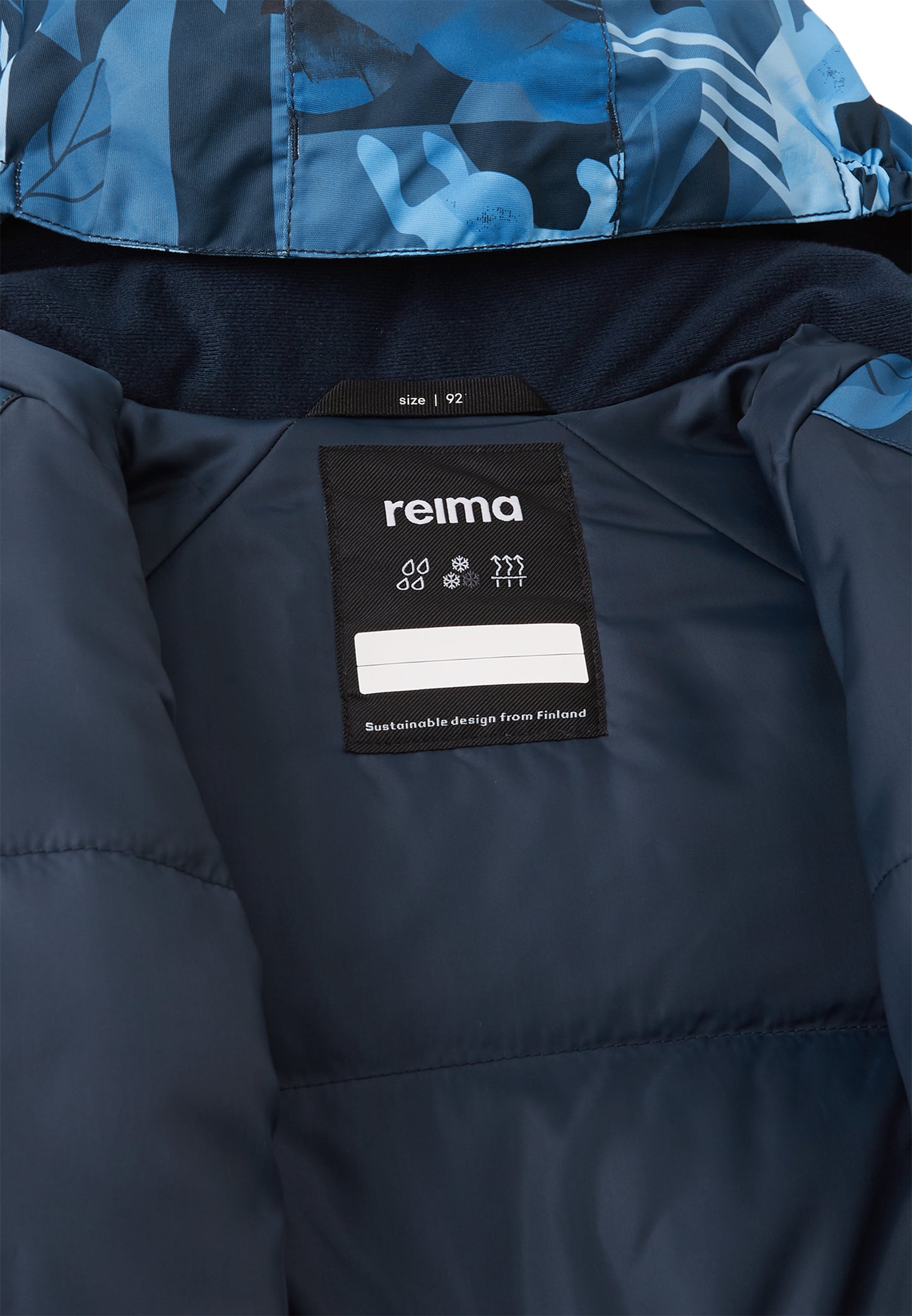 REIMA TEC Winteroverall/Skianzug<br> Puhuri <br>Gr. 74 bis 98 <br> Po-Bereich extra dick isoliert<br> abnehmbare Fuss-Schlaufen<br> WS 10'000 mm