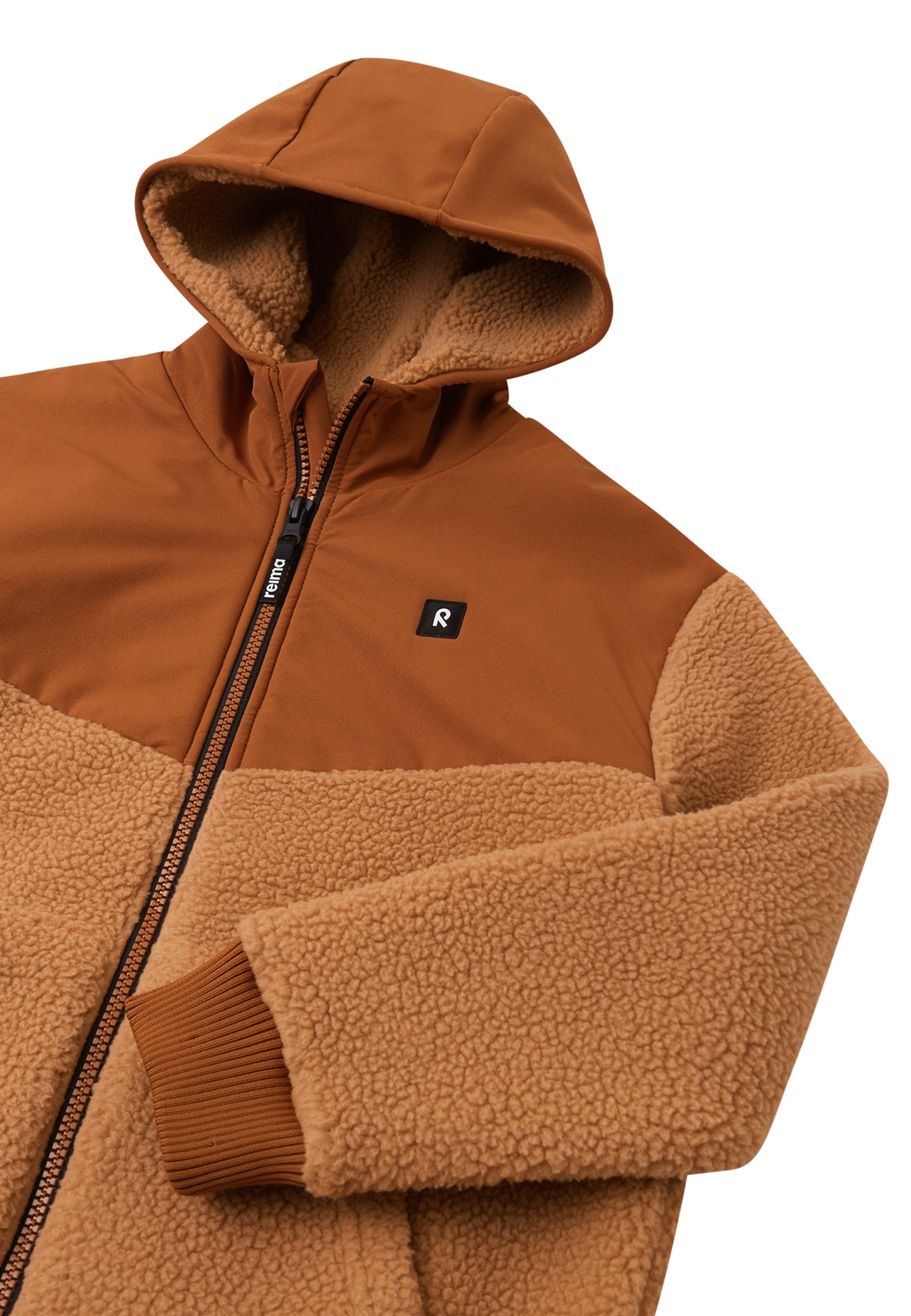 REIMA Fleece-Kapuzen-Jacke/Hoodie <br>Samota <br> Gr. 104 - 164<br> aussen warm und flauschig, innen hautfreundlicher Jersey<br> recyceltes Material<br> sehr warm, 310 g/m2 Dicke