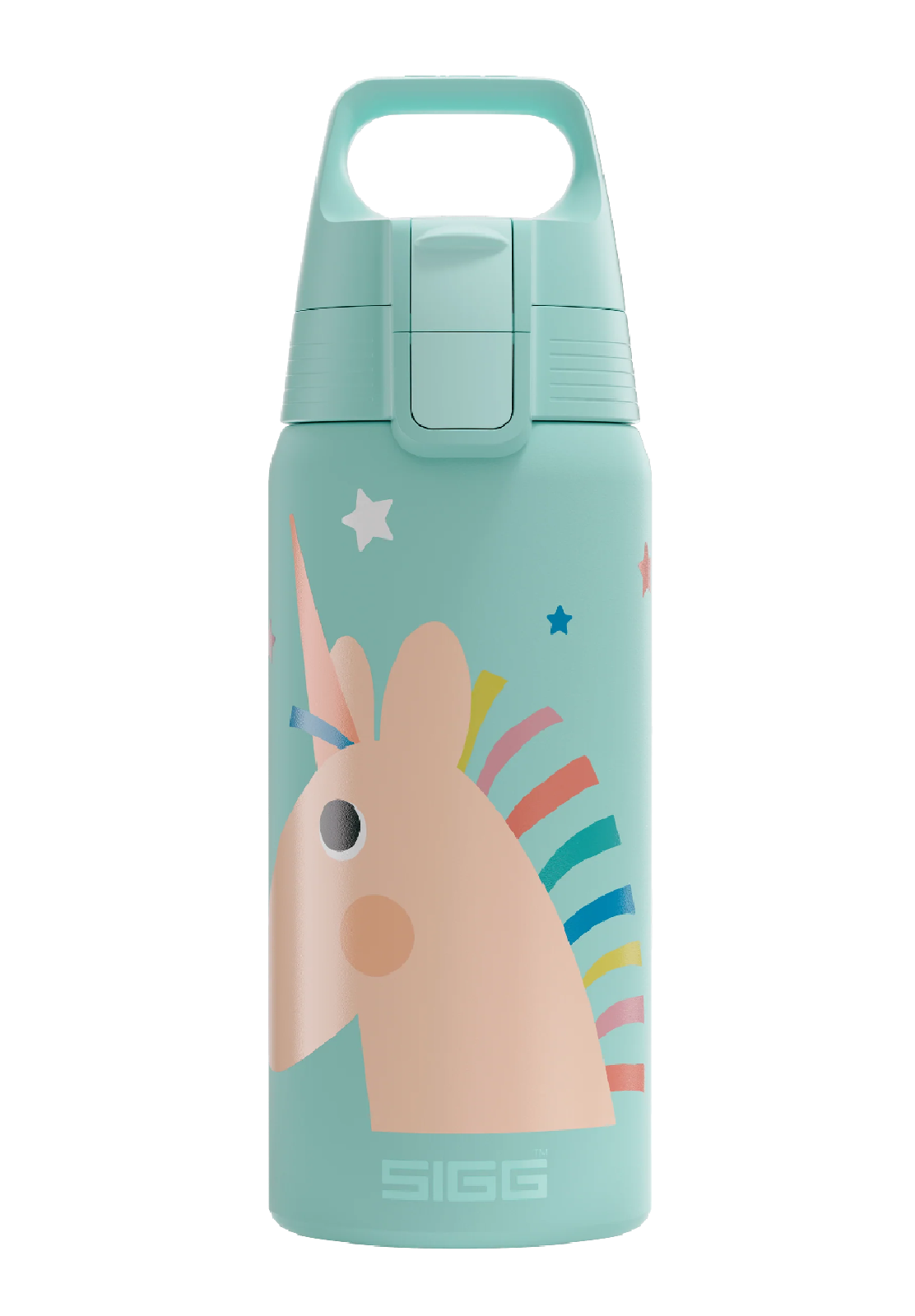 Sigg Kinder Thermo Trinkflasche Shield Therm One 0.5L Einhorn 6023.00