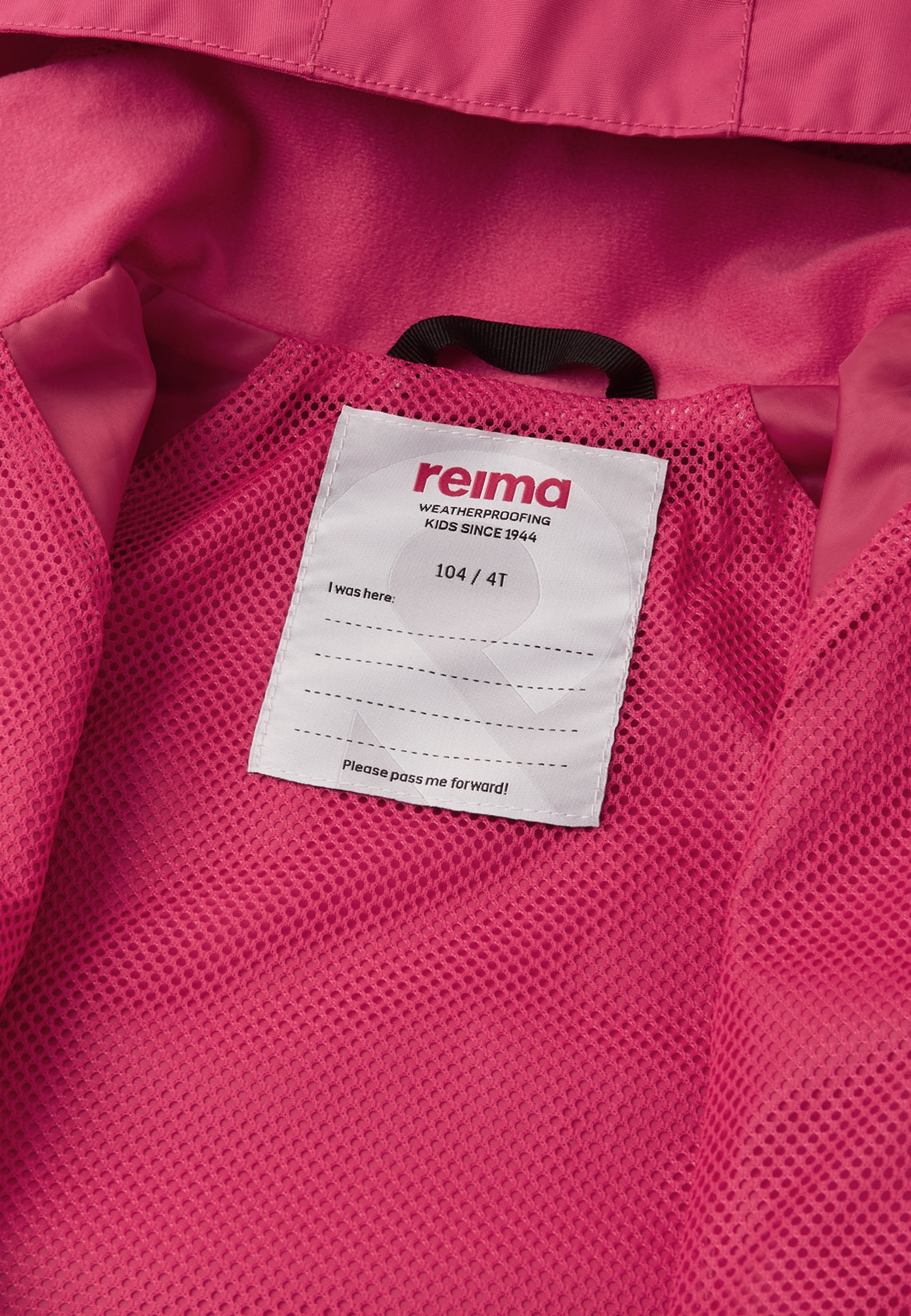 REIMA TEC Übergangs- und Regen-Jacke <br>Soutu <br>Gr. 104, 110, 116, 128, 134, 140, 146, 152 <br>WS 10'000 mm